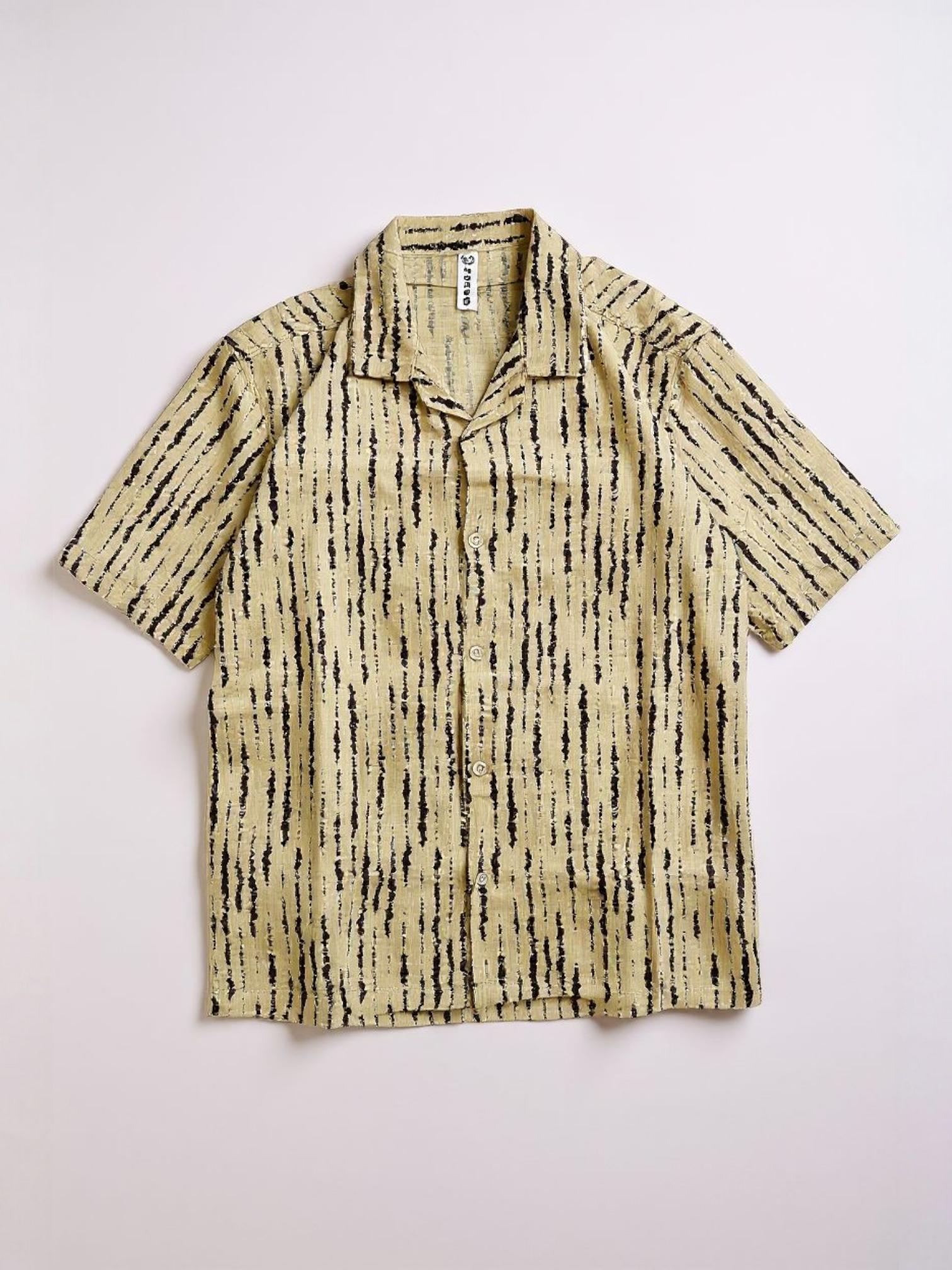 Half sleeve print oversize